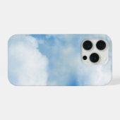 Donsige Wolken iPhone Hoesje (Achterkant horizontaal)