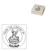 Donskoy Cat, boek uit de bibliotheek van Rubberstempel (Gestempeld)