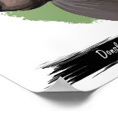 Donskoy Cat Print | Kat-wanddruk (Hoek)