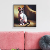 Donskoy Kat Canvas Afdruk (Insitu (Woonkamer))