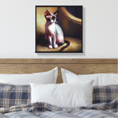Donskoy Kat Canvas Afdruk (Insitu (Slaapkamer))