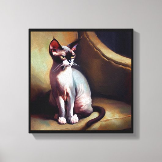 Donskoy Kat Canvas Afdruk (Voorkant)