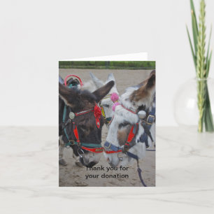 Donsleutels op de Seaside Donation Card Bedankkaart