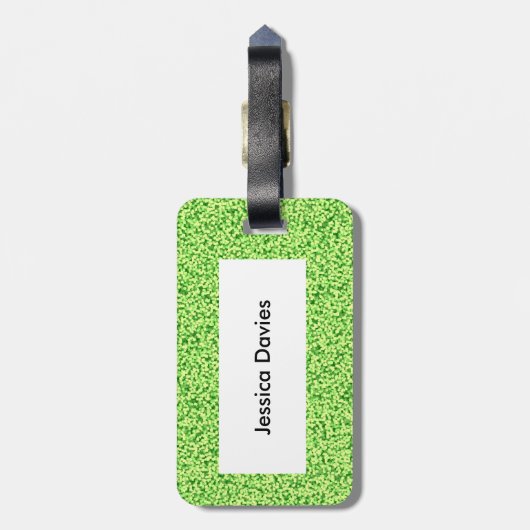 Donsvlinder Gepersonaliseerd Bagagelabel (Achterkant verticaal)