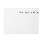 Donszachte Regenboogvleugels (Achterkant)