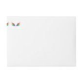 Donszachte Regenboogvleugels (Voorkant)