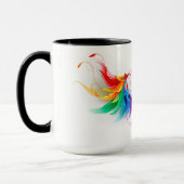 Donszachte regenboogvleugels mok (Links)