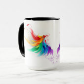 Donszachte regenboogvleugels mok (Voorkant links)