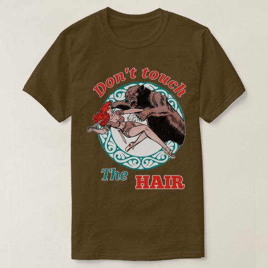 DONT AAN DE HAAR REDHEAD T-SHIRT (Design voorkant)