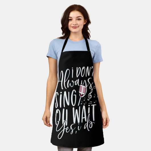 Don't Always Sing Oh Wait Yes I Do Musical Theater Schort (Gedragen)