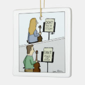 Dont and Cant Sutdies for Violin en Viola Keramisch Ornament (Links)