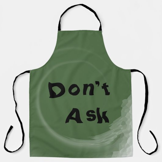 Don't Ask Schort (Voorkant)