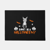 Dont be a Haloweeny Boston Terrier Deurmat (Voorkant)