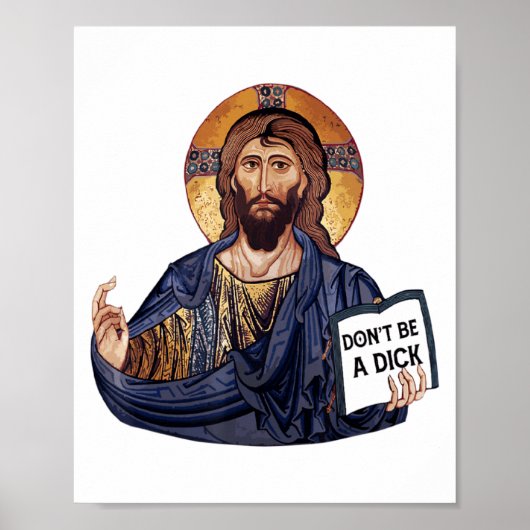 Dont Be A Jesus Book  Poster (Voorkant)