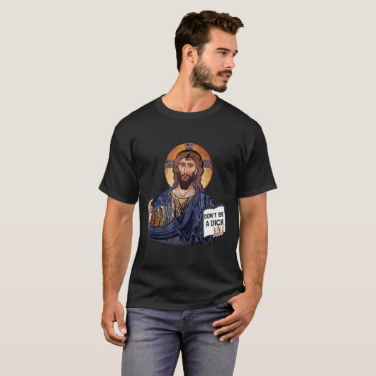 Dont Be A Jesus Book  T-shirt (Voorkant volledig)