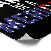 Dont Be A Karen Be A Merican Funny July 4th Patrio Poster (Hoek)