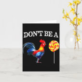 Dont Be A Sucker Funny Father's Day  Kaart (Gele Bloem)