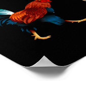 Dont Be A Sucker Funny Rooster Fathers Day Gift Poster (Hoek)