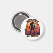 Dont be afraid of self growth | Trade motivation  Magneet (Voorkant / Achterkant)