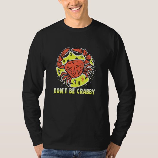 Don't Be Crabby Beach Vacation T-shirt (Voorkant)