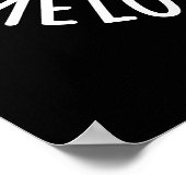 Don't Be So Melon-dramatische Grappige Melon Pun D Poster (Hoek)