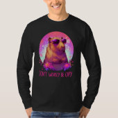 Dont Be Worry Be Capy Capybara T-shirt (Voorkant)