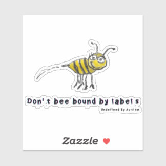 Don't Bee Bound Vinyl Stickers - Leuk en grillig