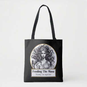 Don't Before Coffee: De chagrijnige muze kronieken Tote Bag