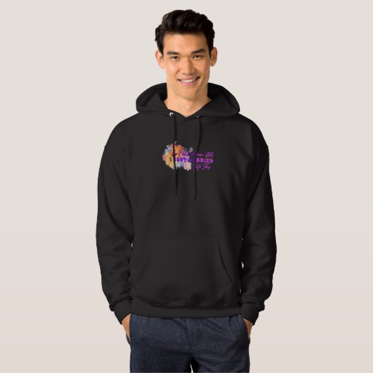 Don't Blame Me I Married Into This Mess Marriage q Hoodie (Voorkant volledig)