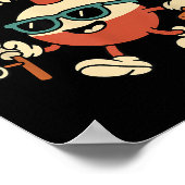 Don't Bobber Me Funny Fishing Bobber Quote Poster (Hoek)