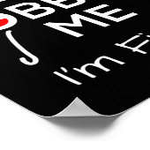 Dont Bobber Me Im Fishing _1 Poster (Hoek)