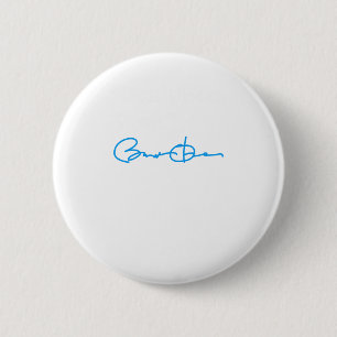 Don't Boo Vote - Barack Obama (wit blauw) Sticker Ronde Button 5,7 Cm