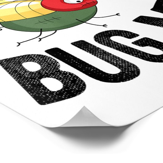 Don't Bug Me Funny Introvert Quote Saying Meme Poster (Hoek)