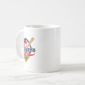 Don't Bunt Hit Fresh Dingers Funny Bysebyll Softby Koffiemok (Voorkant links)