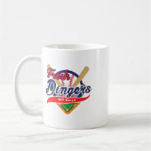 Don't Bunt Hit Fresh Dingers Funny Bysebyll Softby Koffiemok (Links)