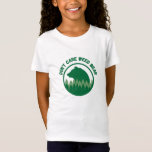 Don't Care Weed Bear T-shirt<br><div class="desc">Don't Care Weed Bear funny gift</div>