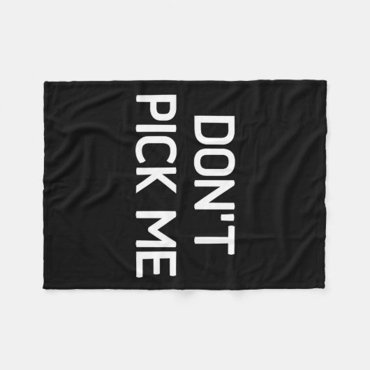 Don't Ck Me, Funny, Jokes, Sarcastic  Fleece Deken (Voorkant (Horizontaal))