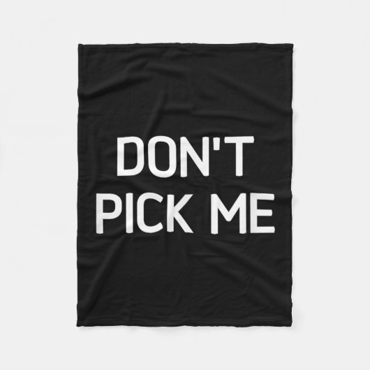 Don't Ck Me, Funny, Jokes, Sarcastic  Fleece Deken (Voorkant)