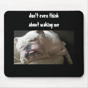 DONT DENKT ZELFS OVER HET MOUSEPAD MUISMAT