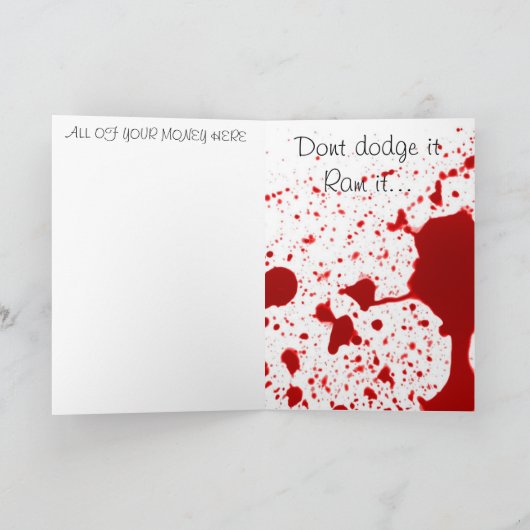 Don't Dodge it Ram it... Kaart (Binnen)