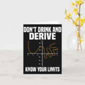 Dont Drink And Derive And Know Your Limit  Kaart (Gele Bloem)