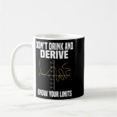 Dont Drink And Derive And Know Your Limit  Koffiemok (Links)