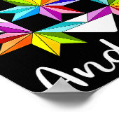 Don't Drink And Quilt Funny Quilting Quilter Sewin Poster (Hoek)