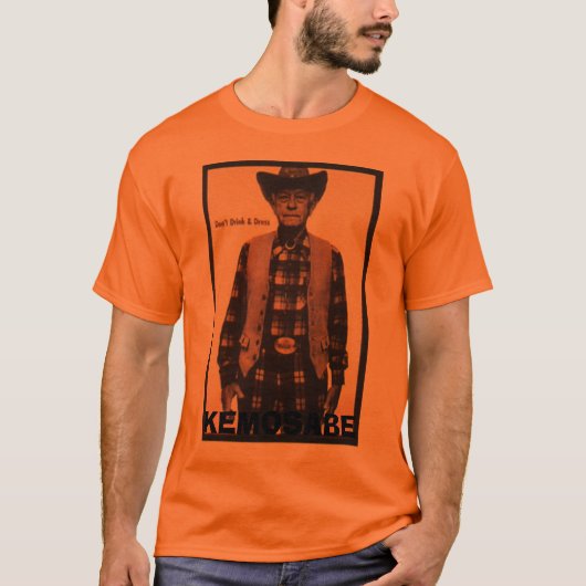 Dont Drink en dress, KEMOSABE T-shirt (Voorkant)