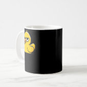 Dont Duck With Me, Rubber Ducky Funny Meme Cool D Koffiemok (Voorkant links)