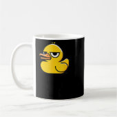 Dont Duck With Me, Rubber Ducky Funny Meme Cool D Koffiemok (Links)