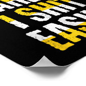 Don't E Me I Easily Funny Sarcastic Quote Men Wome Poster (Hoek)