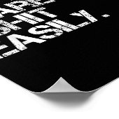 Don't E Me I Easily Funny Sarcastic Quote Men Wome Poster (Hoek)