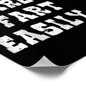 Dont E Me I Fart Gemakkelijk Grappig Gezegde Joke Poster (Hoek)