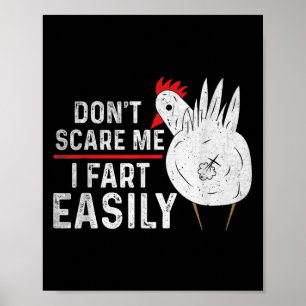 Don't E Me I Fart Gemakkelijk Grappig Sarcasme Hum Poster